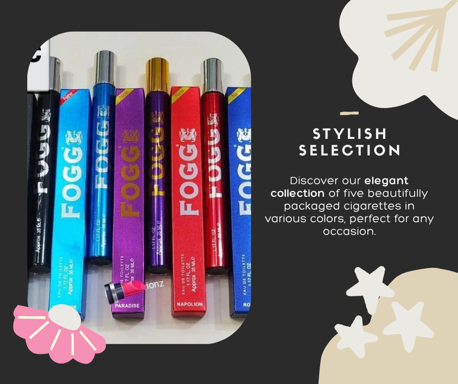 "FOGG Perfume Gift Set – 5 Premium Fragrances for Men & Women | Long Lasting Eau De Toilette Collection"