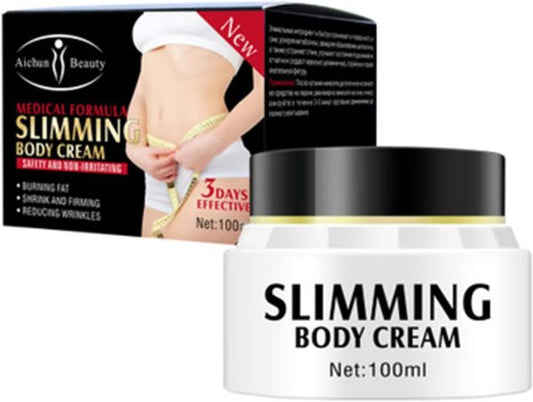 Aichun Beauty Slimming Body Cream Burning Fat Shrinking Firming Reducing Wrinkles Non-irritating | 3 Days Effective 100ml