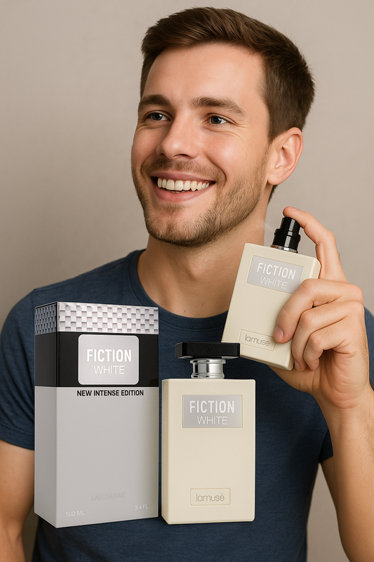 Fiction White Edp 100ml (la Muse) Latafa Perfume – 100 Ml – Original Perfume For Men – Long Lasting Perfume