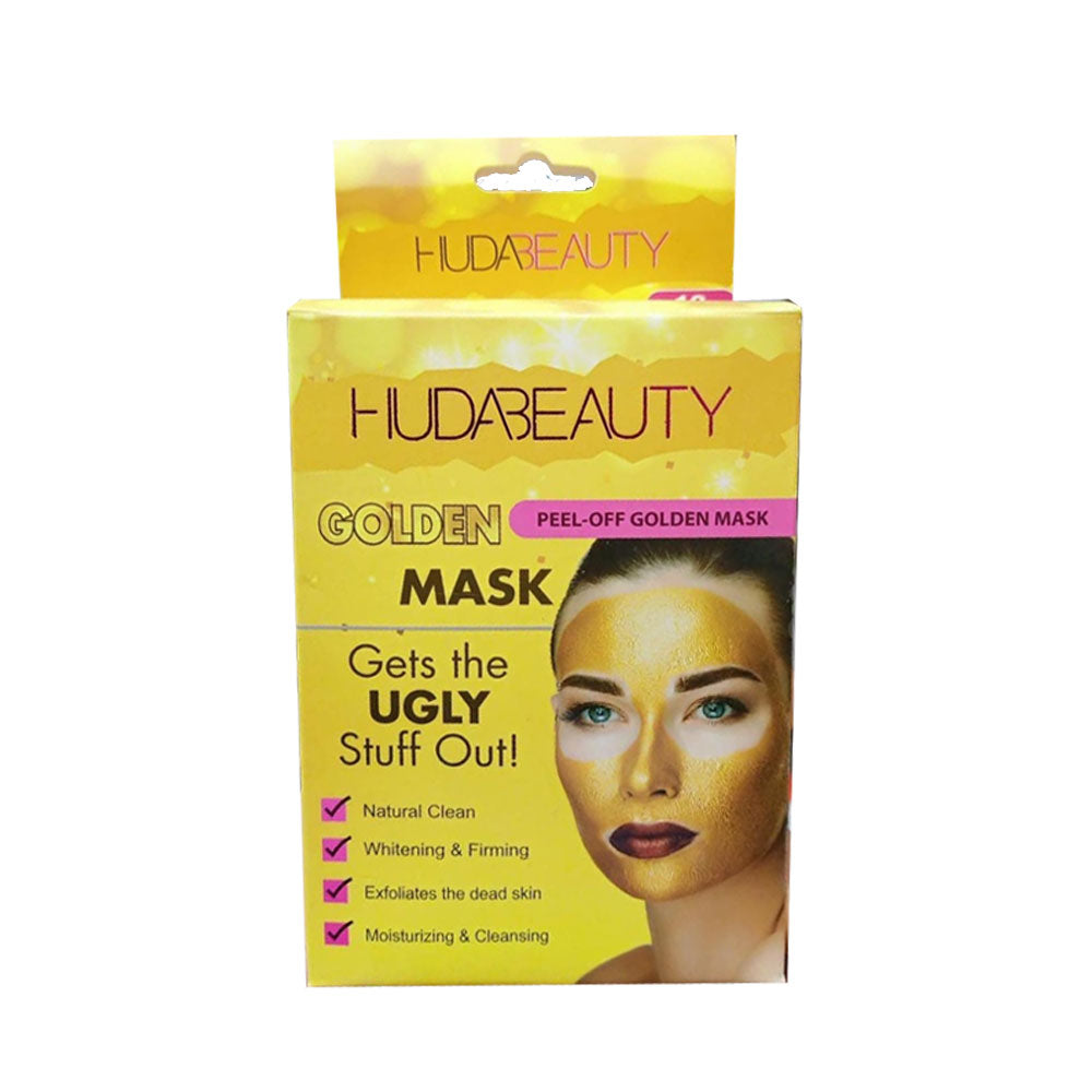 10 Pecs Golden Huda Beauty Peel Off Golden Mask